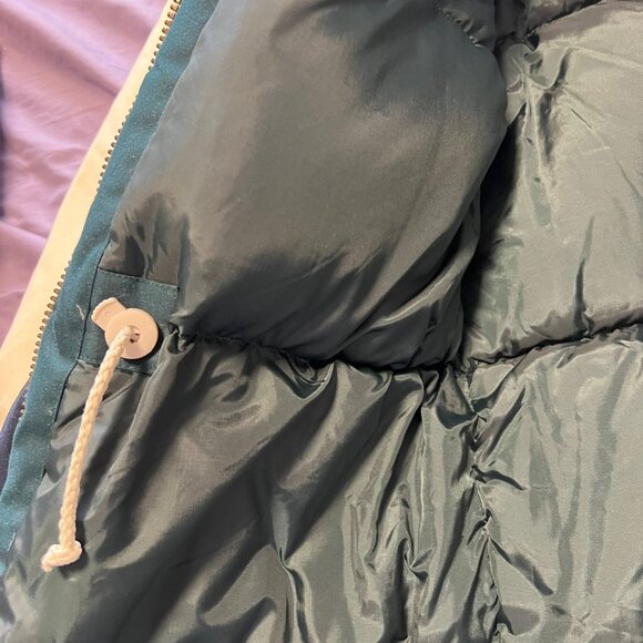 Vintage Pacific Trail Outdoor Jacket L 90s Parka Barn Chore Coat Beige Women - Picture 4 of 10